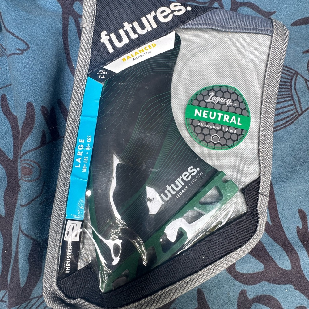 Futures Legacy Neutral Thruster Fins Large